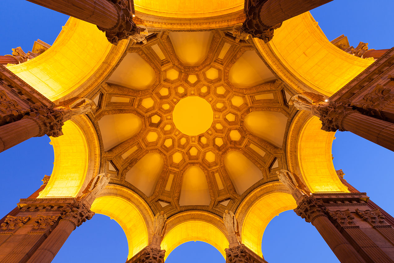 the Rotunda at the Palace of Fine Arts in San Francisco