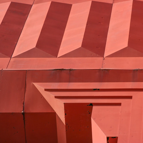 Art Deco detail from the Golden Gate bridge in San Francisco