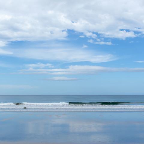 the enormous sky of playa grande in costa rica